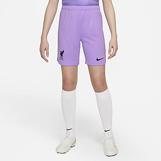 Liverpool FC 2022/23 Stadium Goalkeeper Nike Dri-FIT voetbalshorts voor kids