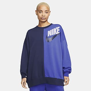 Nike Sportswear Sweatshirt de dança de lã cardada extremamente folgada