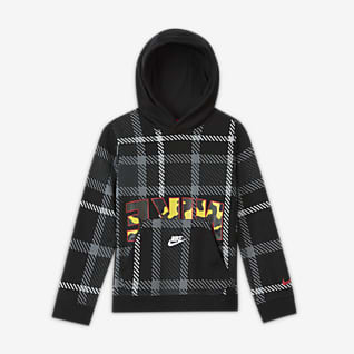 boys black nike sweatshirt