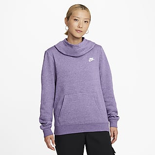 nike hoodie light purple