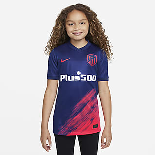 Atlético Madryt Stadium 2021/22 (wersja wyjazdowa) Koszulka piłkarska dla dużych dzieci