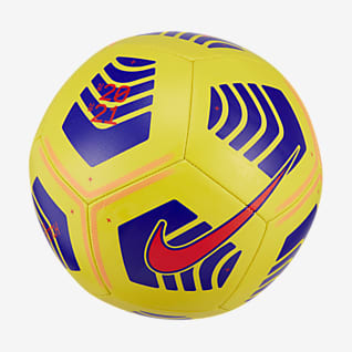 yellow nike soccer ball