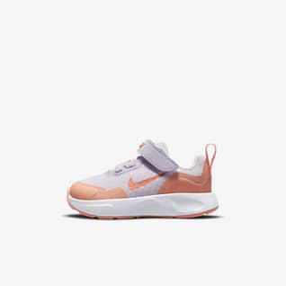 purple and orange nike shoes