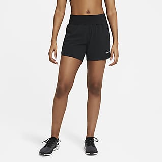 womens black nike running shorts