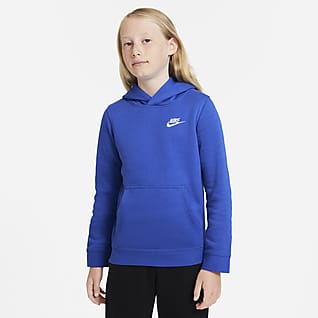 Nike Sportswear Club Φούτερ με κουκούλα για μεγάλα παιδιά