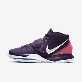 purple black nike shoes