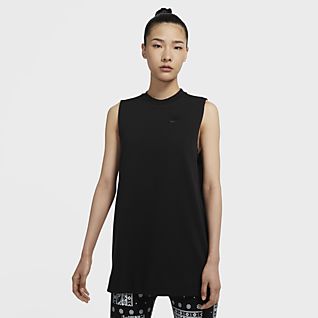 womens black nike tank top