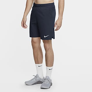 Nike Flex กางเกงเทรนนิ่งแบบทอขาสั้นผู้ชาย