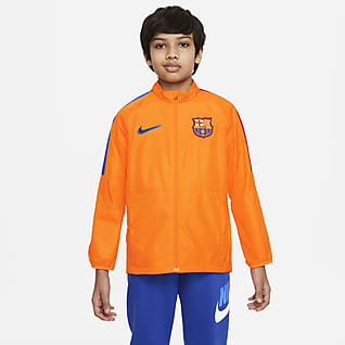 FC Barcelona Repel Academy AWF Genç Çocuk Futbol Ceketi