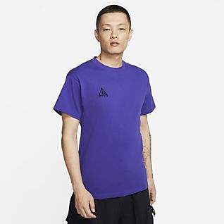 purple nike shirt mens