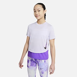 Nike Dri-FIT Instacool Camiseta de entrenamiento para niña talla grande