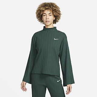 Nike Sportswear Langærmet top i jersey og rib til kvinder