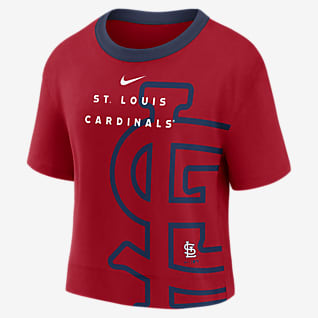 Nike Team First (MLB St. Louis Cardinals) Women's Cropped T-Shirt