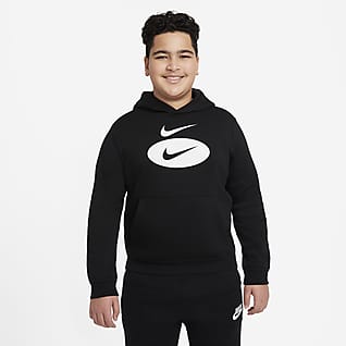 Nike Sportswear Hettegenser til store barn (gutt) (utvidet størrelse)