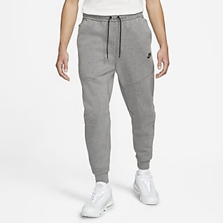grey nike tech bottoms