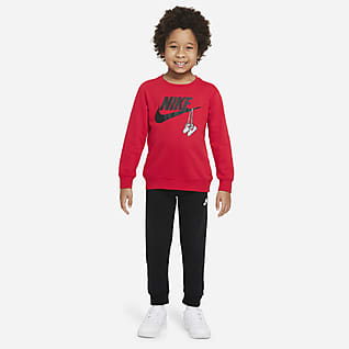 Nike 幼童圆领上衣和长裤套装