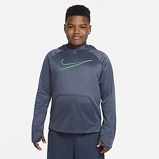 Azul Sudaderas con y sin gorro. Nike US