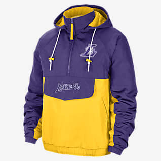 Los Angeles Lakers Courtside Nike NBA Premium-jakke til mænd