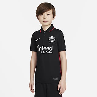 Eintracht Frankfurt 2021/22 Stadium Home Older Kids' Football Shirt