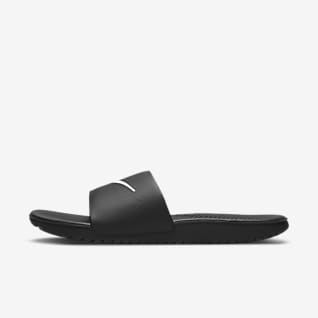 black nike sandals mens