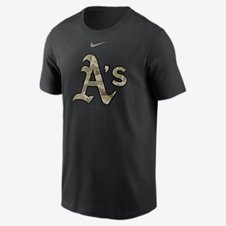 Nike Camo Logo (MLB Oakland Athletics) Men's T-Shirt