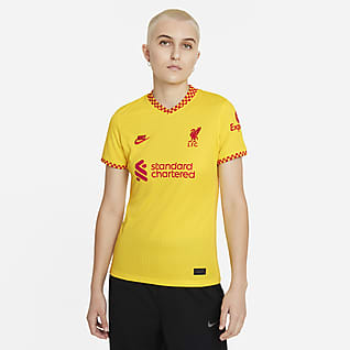 Tercera equipación Stadium Liverpool FC 2021/22 Camiseta de fútbol Nike Dri-FIT - Mujer