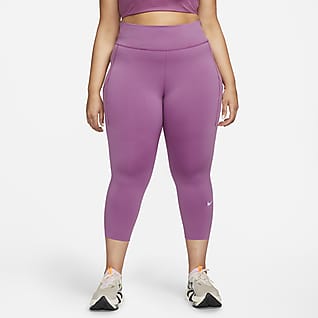 Nike Epic Luxe Leggings cropped de running de tiro medio con bolsillo para mujer