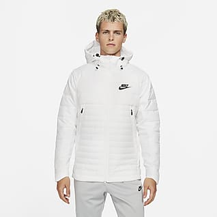 white nike jacket s