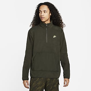 Nike Sportswear Style Essentials+ Fleece-Oberteil mit Halbreißverschluss für Herren