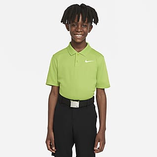 Nike Dri-FIT Victory Golfskjorte for store barn (gutt)