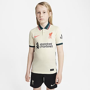 Liverpool F.C. 2021/22 Stadium Away Older Kids' Football Shirt