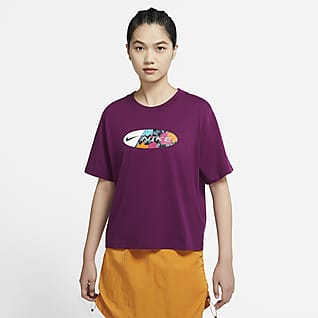 Women's Red Tops \u0026 T-Shirts. Nike ID