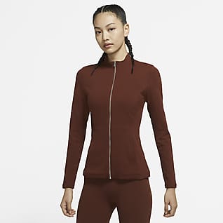 Nike Yoga Luxe Dri-FIT 女子全长拉链开襟夹克