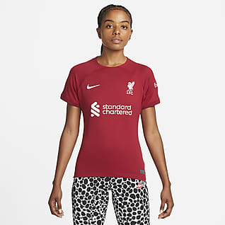 Equipamento principal Stadium Liverpool FC 2022/23 Camisola de futebol Nike Dri-FIT para mulher