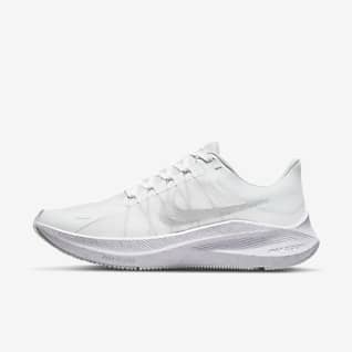 white nike runners womens