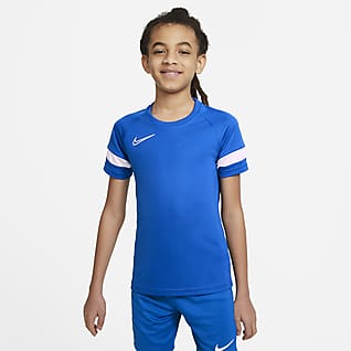 Nike Dri-FIT Academy Camiseta de fútbol de manga corta para niños talla grande