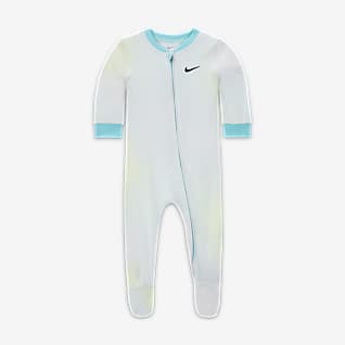 Nike Coverall med dragkedja i fullängd och fötter för baby (0–9M)