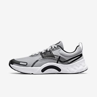 Nike gray air tennis shoes Clearance
