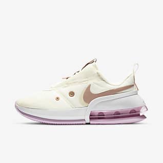 nike air max pink and white