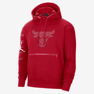 Chicago Bulls Courtside Jordan NBA-Fleece-Hoodie für Herren