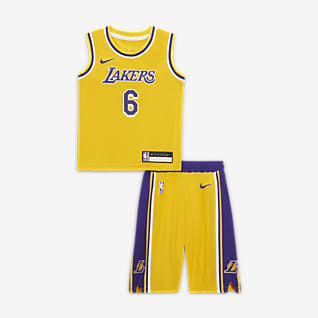 Los Angeles Lakers NBA-set Nike för barn