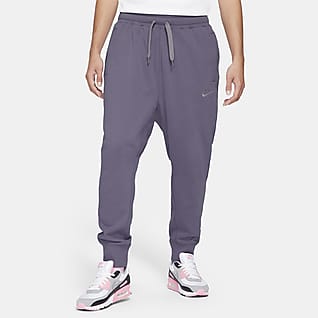 gray and white nike sweatpants