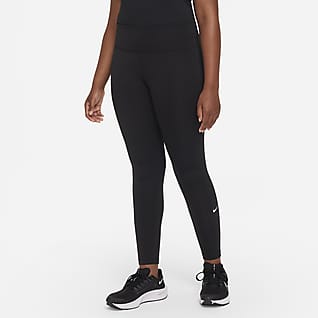 Nike Dri-FIT One Older Kids' (Girls') Leggings (Extended Size)