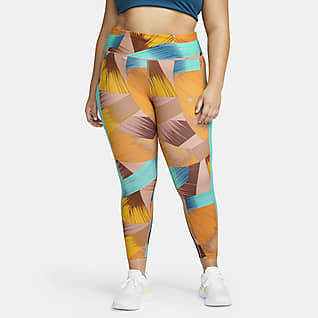 Nike Dri-FIT Epic Luxe Leggings de running de 7/8 de talle medio (Talla grande) - Mujer