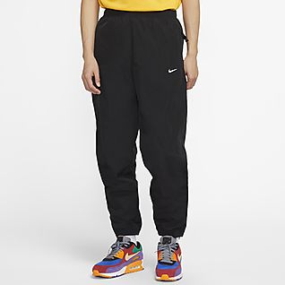 yellow nike track pants