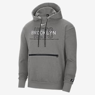 Brooklyn nets sweatshirt nike clearance