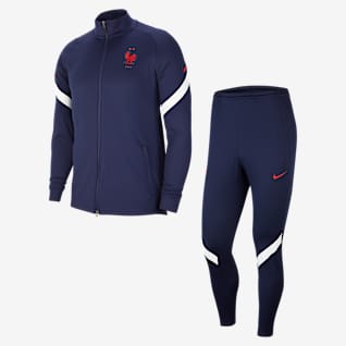 survetement nike rouge homme