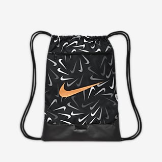 Nike Brasilia 9.5 ถุงผ้ายิมเทรนนิ่งพิมพ์ลาย