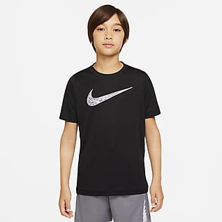 Nike Dri-FIT Trophy 大童 (男童) 圖樣訓練上衣