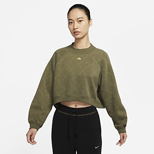 Nike Novelty 女子短款起绒运动衫